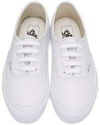 Vans White Ua Og Authentic Lx Vl Sneakers