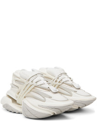 Balmain White Unicorn Sneakers