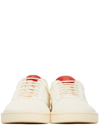 Paul Smith White Vantage Low Top Sneakers
