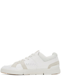 On White Vegan The Roger Clubhouse Sneakers