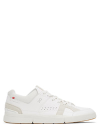 On White Vegan The Roger Clubhouse Sneakers