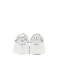 Fendi White Vocabulary Sneakers