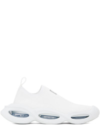 Dolce & Gabbana White Wave Sneakers