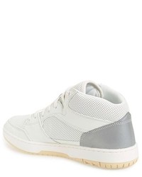 Lacoste Wytham Perforated Leather High Top Sneaker