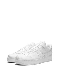 Nike X Billie Ellish Air Force 1 Low Triple White Sneakers