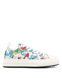 DSQUARED2 X Smurfs Lace Up Sneakers