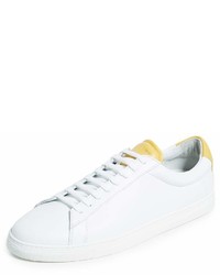 Zespà Zespa Zsp 4 Apla White Leather Sneakers