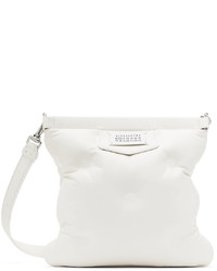 Maison Margiela White Glam Slam Flat Messenger Bag