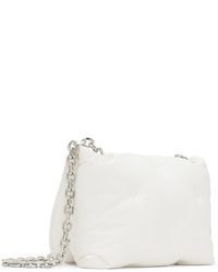 Maison Margiela White Small Glam Slam Flap Messenger Bag