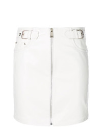 White Leather Skirts for Women | Lookastic