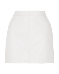White Leather Skirts for Women | Lookastic