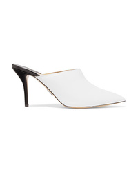 Paul Andrew Certosa Two Tone Leather Mules
