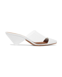 Neous Eriopsis Leather And Pvc Mules
