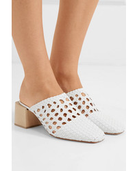 Loq Ines Woven Leather Mules