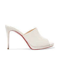 Christian Louboutin Pigamule Leather Mules