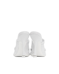 Alexander Wang White Leather Vanna Mules
