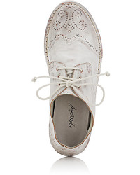 Marsèll Distressed Leather Wingtip Oxfords