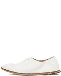 Marsèll Marsell Strasacco Leather Oxfords In White