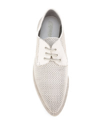 Marsèll Perforated Allover Lace Up Shoes