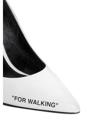 Off-White 100mm For Walking Leather Pumps