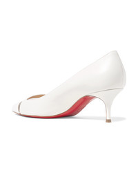 Christian Louboutin 17th Floor 55 Med Leather Pumps