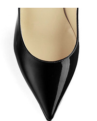 Jimmy Choo Anouk Patent Leather Point Toe Pumps