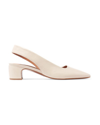 BY FA Danielle Leather Slingback Pumps