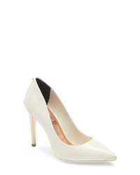 White Leather Pumps for Women | Lookastic