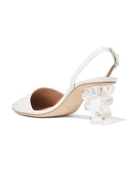 Simone Rocha Leather And Perspex Slingback Pumps