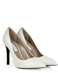 Marc Jacobs Leather Pumps In White