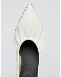 Asos Sky High Leather Pointed Heels