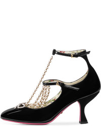 Gucci Taide Patent Leather Pump