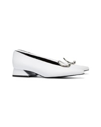 Yuul Yie White 30 Leather Pumps