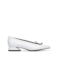 Yuul Yie White 30 Leather Pumps