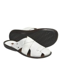 Bacco Bucci Teemu Sandals Leather White