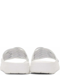 Malibu Sandals White Vegan Leather Zuma Sandals