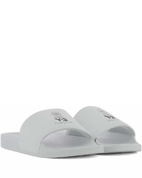 Y-3 White Leather Sandals