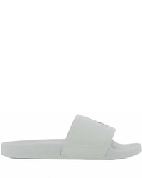 Y-3 White Leather Sandals