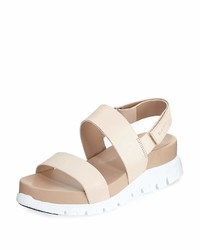 Cole Haan Zerogrand Smooth Leather Sandal