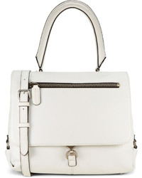 DKNY Leather Flap Top Handle Bag