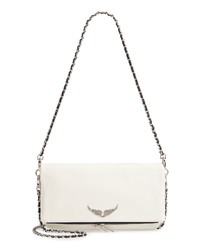 Zadig & Voltaire Rock Leather Convertible Clutch