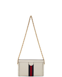 Gucci White Small Ophidia Bag