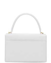 Balenciaga White Xs Sharp Satchel Bag
