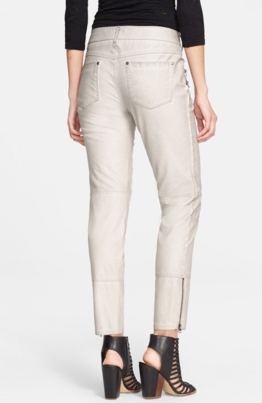 Free People Ankle Zip Faux Leather Skinny Pants, $148, Nordstrom