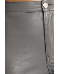Boohoo Louisa High Rise Leather Look Trousers