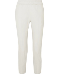 Sprwmn Striped Leather Track Pants