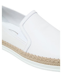Tod's 20mm Leather Slip On Sneakers