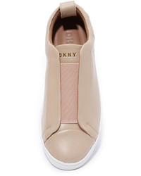 DKNY Brayden Luxe Debossed Slip On Sneakers
