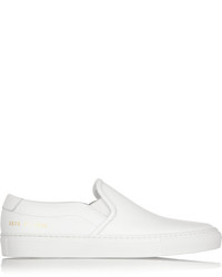 Common Projects Leather Slip On Sneakers