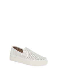 Donald Pliner Maddox Perforated Slip On Sneaker